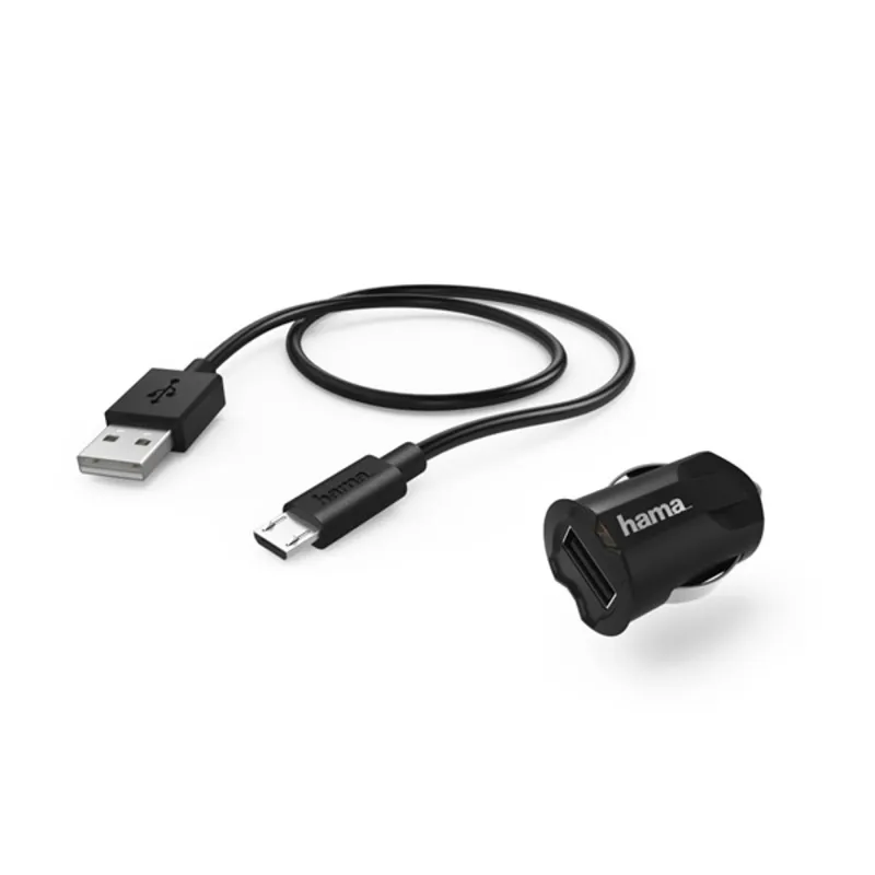 Hama 178380 "Picco", 2,4A Micro USB autós töltő szett Hama 178380 "Picco", 2,4A Micro USB autós töltő szett