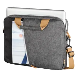 HAMA 00217116, NOTEBOOK TÁSKA "FLORENCE" 15,6", FEKETE-SZÜRKE,ÚJ