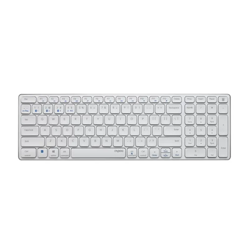 Rapoo E9700M Wireless Ultra-slim Keyboard White HU Rapoo E9700M Wireless Ultra-slim Keyboard White HU