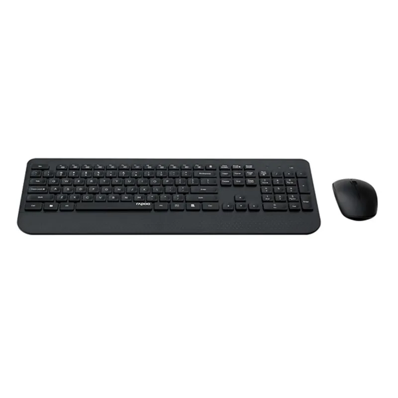 Rapoo 00217476 X3500 2,4GHZ vezeték nélküli fekete billentyűzet + egér Rapoo 00217476 X3500 2,4GHZ vezeték nélküli fekete billentyűzet + egér