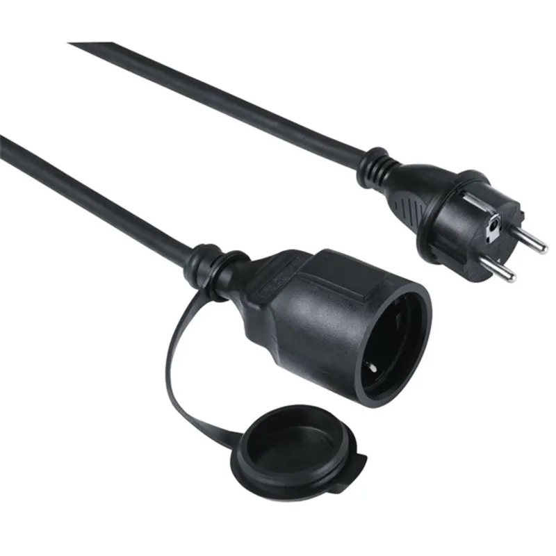 Hama Hálózati Hosszabbító 5m Black Hama Hálózati Hosszabbító 5m Black