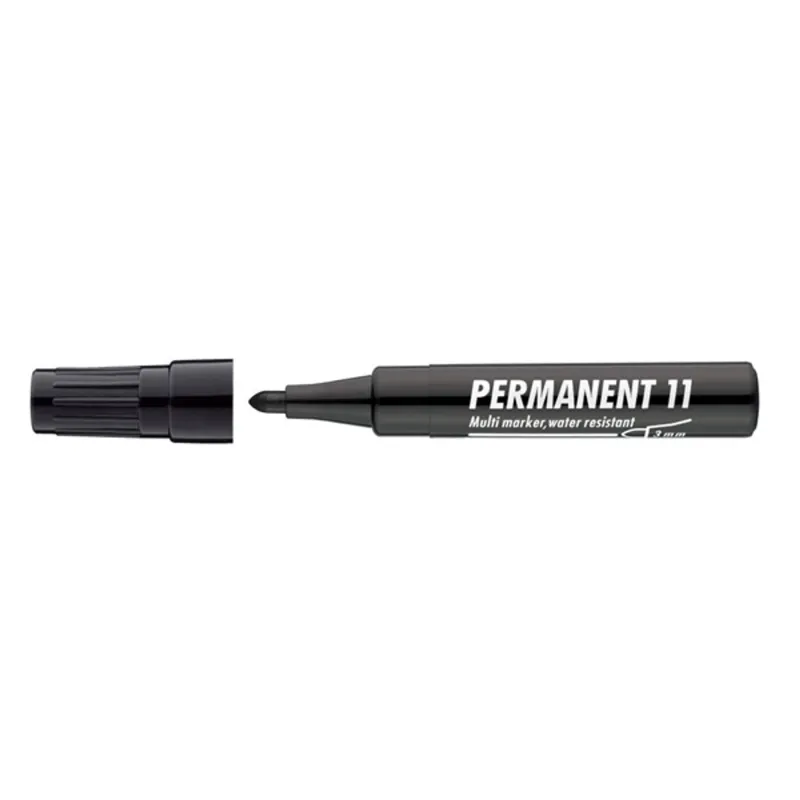 ICO Permanent 11 fekete marker ICO Permanent 11 fekete marker