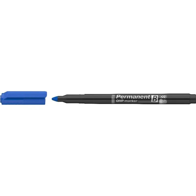 ICO OHP B 2-3mm kék permanent marker ICO OHP B 2-3mm kék permanent marker
