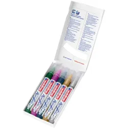Edding 5100/5 M ünnepi metál színek ED5 5db-os akril marker készlet