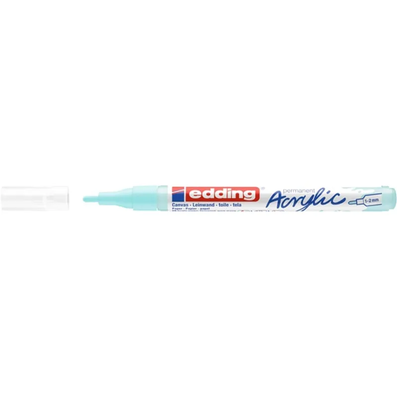 Edding 5300 F pasztel kék színű (916) D10 akril marker Edding 5300 F pasztel kék színű (916) D10 akril marker