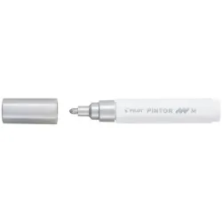 Dekormarker, 1,4 mm, PILOT "Pintor M", ezüst