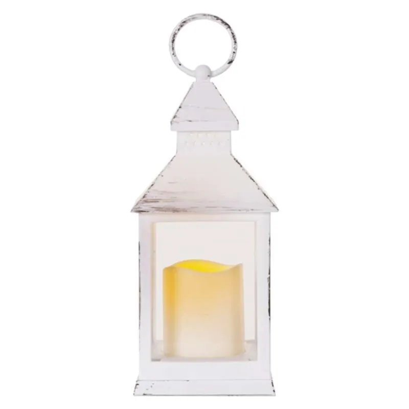 Emos DCLV01 antik fehér villogó 3x AAA beltéri vintage időzítő lámpa LED dekoráció Emos DCLV01 antik fehér villogó 3x AAA beltéri vintage időzítő lámpa LED dekoráció