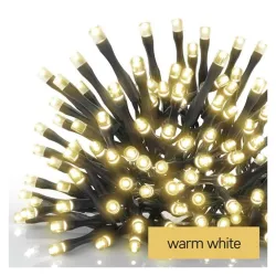 Emos LED fényfüzér 10m 100LED IP44 12W meleg (D1AW01)