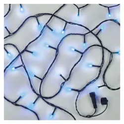 Emos LED fényfüzér 10m 100LED IP44 kék (D1AB01)
