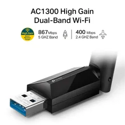 TP-Link Archer T3U Plus - Network adapter - USB 3.0 - Wi-Fi 5