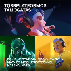 STEELSERIES Arctis Nova 1 gamer fejhallgató