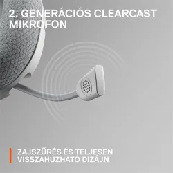 STEELSERIES Arctis Nova 1 fehér