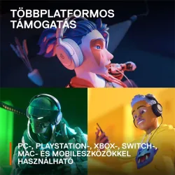 STEELSERIES Arctis Nova 1 fehér