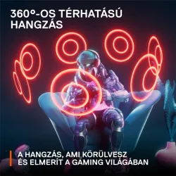 STEELSERIES Arctis Nova 3 gamer fejhallgató