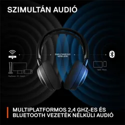 STEELSERIES Arctis Nova 7 Wireless fekete