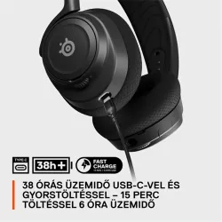 STEELSERIES Arctis Nova 7 Wireless fekete
