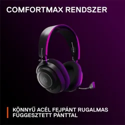 STEELSERIES Arctis Nova 7 Wireless fekete