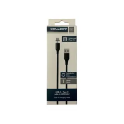 Cellect USB-A - Type-C mágneses töltő- és adatátviteli kábel (MDCU-MAGNET-TYPE-C)