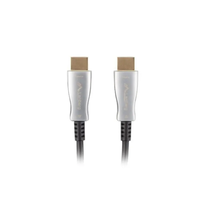 Lanberg 50m aktív optikai HDMI apa-apa fekete AOC kábel Lanberg 50m aktív optikai HDMI apa-apa fekete AOC kábel