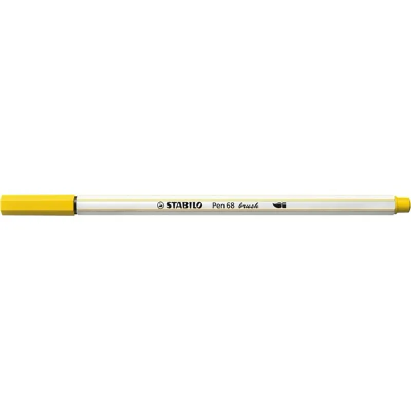 STABILO Pen 68 brush prémium ecsetfilc rugalmas heggyel sárga (568/44) STABILO Pen 68 brush prémium ecsetfilc rugalmas heggyel sárga (568/44)