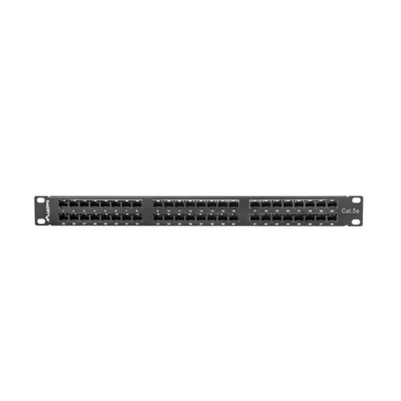 Lanberg Patch panel CAT5e UTP 48 PORT 1U 19" fekete (PPU5-1048-B) Lanberg Patch panel CAT5e UTP 48 PORT 1U 19" fekete (PPU5-1048-B)