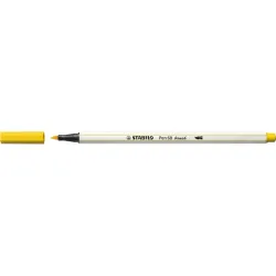STABILO Pen 68 brush prémium ecsetfilc rugalmas heggyel sárga (568/44)