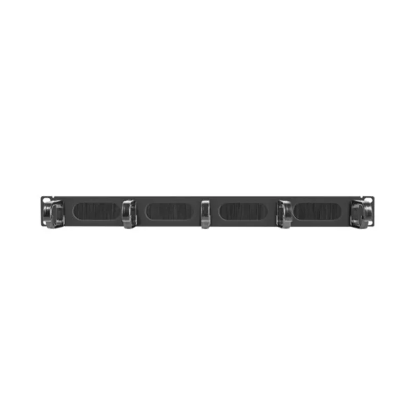 LANBERG 19inch cable management AK-1203-B brush panel 5 rings type B 1U black LANBERG 19inch cable management AK-1203-B brush panel 5 rings type B 1U black