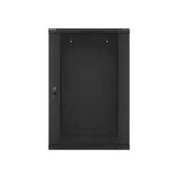 LANBERG WF01-6618-10B wall-mounted rack 19inch demounted flat pack 18U/600x600mm black