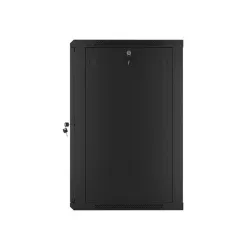 LANBERG WF01-6618-10B wall-mounted rack 19inch demounted flat pack 18U/600x600mm black