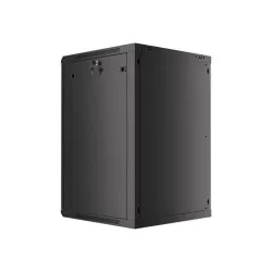 LANBERG WF01-6618-10B wall-mounted rack 19inch demounted flat pack 18U/600x600mm black