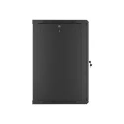 LANBERG WF01-6618-10B wall-mounted rack 19inch demounted flat pack 18U/600x600mm black