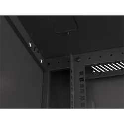 LANBERG WF01-6618-10B wall-mounted rack 19inch demounted flat pack 18U/600x600mm black