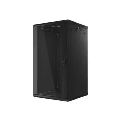 LANBERG WF01-6622-10B wall-mounted rack 19inch demounted flat pack 22U/600x600mm black
