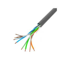 LANBERG LCU5-10CC-0305-S UTP solid cable CCA 100Mb/s 305m gray