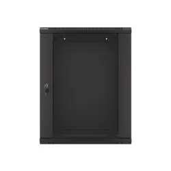 LANBERG WF01-6415-10B wall-mounted rack 19inch demounted flat pack 15U/600x450mm black