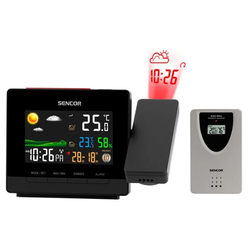 Sencor SWS 5400 időjárás állomás Sencor SWS 5400 időjárás állomás