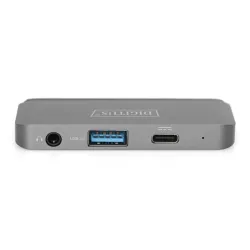 Digitus USB-C Mobile Dock 4 Port Gray