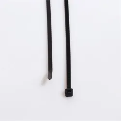 Iris Electric 100 db fekete 140x3,6mm kábelkötegelő, gyorskötöző, kötegelő