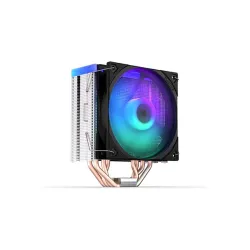 Endorfy CPU Cooler - Fera 5 ARGB (12 cm, 4 pin, 4x heatpipe, PWM, TDP 220W, fekete)