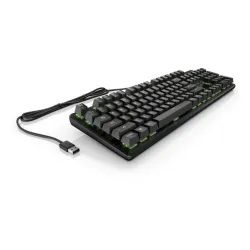 HP Pavilion 550 Wired Gamer RGB Red Mechanical Keyboard Black US