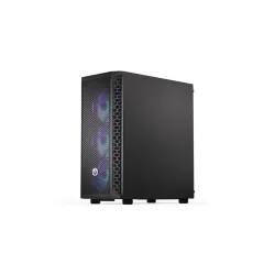 Endorfy Számítógépház - Signum 300 ARGB (ATX /micro ATX/ITX, 2xUSB3.0, 4x12cm LED ventilátor, ablakos, fekete)
