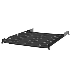 Stalflex rack szekrény fix tálca 1U 19" 550mm fekete (B-RSA19-1U-550B)