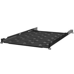 Stalflex rack szekrény fix tálca 1U 19" 650mm fekete (B-RSA19-1U-650B)