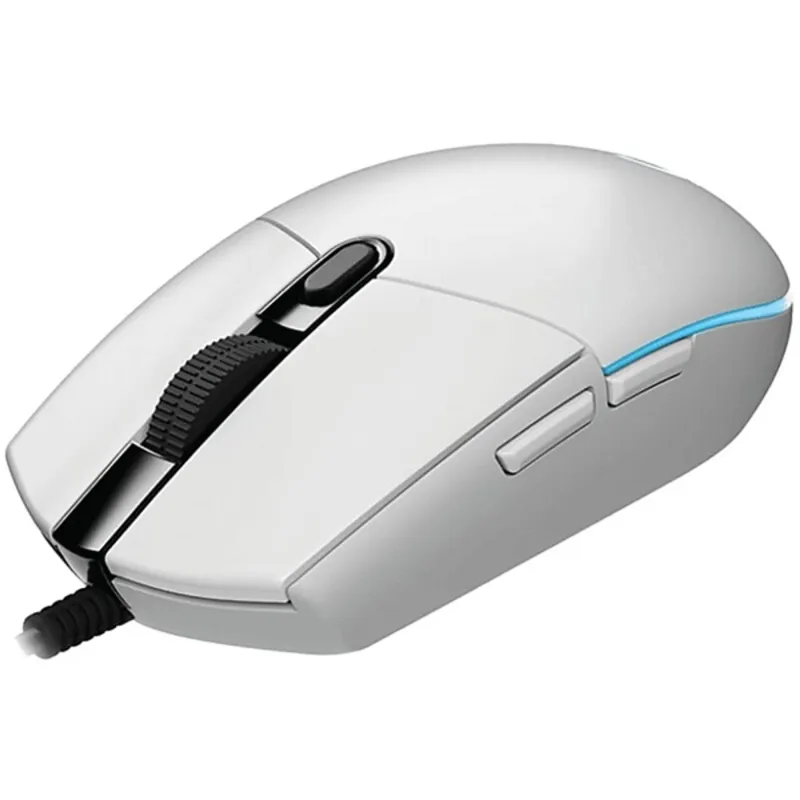 Logitech Egér - G102 Lightsync (Vezetékes, Gaming, Optikai, USB, 8000 DPI, fehér) Logitech Egér - G102 Lightsync (Vezetékes, Gaming, Optikai, USB, 8000 DPI, fehér)