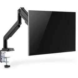 DIGITUS DA-90394 Single Gas Spring Monitor Clamp Mount 17-32inch 9 kg max. black