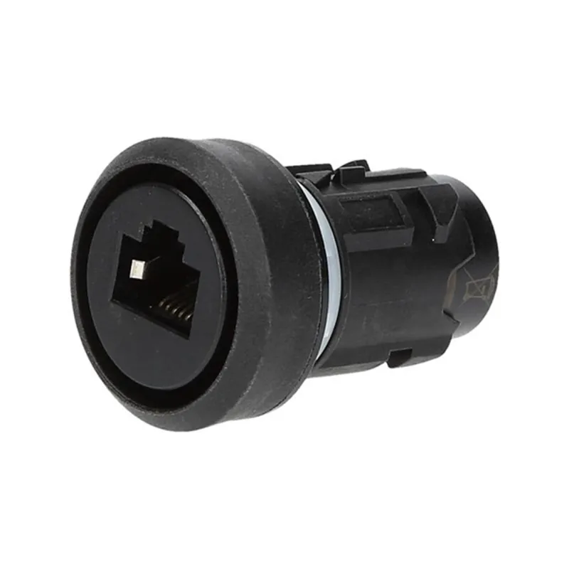 Siemens 3SU1900-0GB10-0AA0 RJ45 22mm műanyag fekete csatlakozó Siemens 3SU1900-0GB10-0AA0 RJ45 22mm műanyag fekete csatlakozó