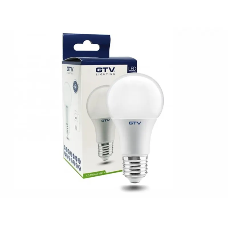 GTV LD-PC3A60-10W 810 lm 3000K E27 A60 LED fényforrás GTV LD-PC3A60-10W 810 lm 3000K E27 A60 LED fényforrás