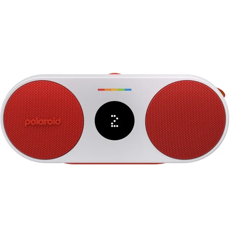 Polaroid P2 009086 Wireless Bluetooth Speaker White/Red Polaroid P2 009086 Wireless Bluetooth Speaker White/Red