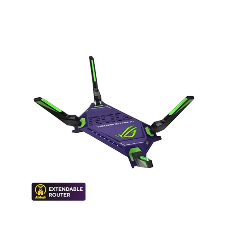 Asus ROG Rapture GT-AX6000 EVA Edition Dual-Band Wi-Fi USB-4G/LTE gaming router Asus ROG Rapture GT-AX6000 EVA Edition Dual-Band Wi-Fi USB-4G/LTE gaming router