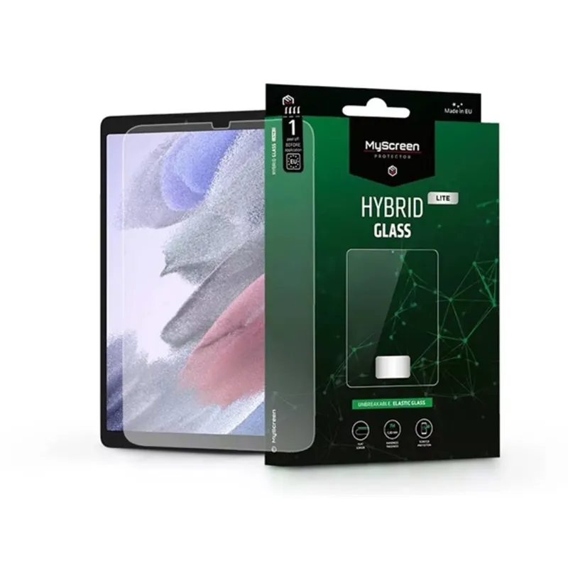 MSP LA-2246 Galaxy Tab A7 Lite Hybrid Glass Lite rugalmas üveg kijelzővédő fólia MSP LA-2246 Galaxy Tab A7 Lite Hybrid Glass Lite rugalmas üveg kijelzővédő fólia